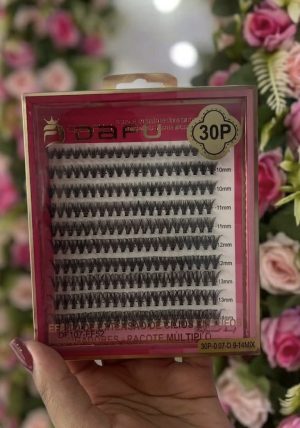 Cílios postiço fio a fio 30P D9-14mix