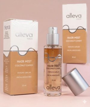 Perfume para cabelo alleva Coconut Candy