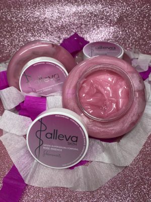 Geleia iluminadora corporal Rose Essence