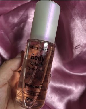 Body splash Miss lary corpo e cabelo Rosa Mosqueta