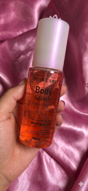 Body splash Miss lary corpo e cabelo Melancia