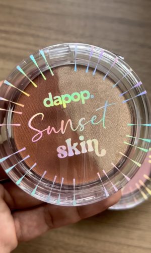 Match blush e iluminador dapop N=B